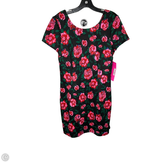 Dress Party Short By Betsey Johnson In Black, Size: 8