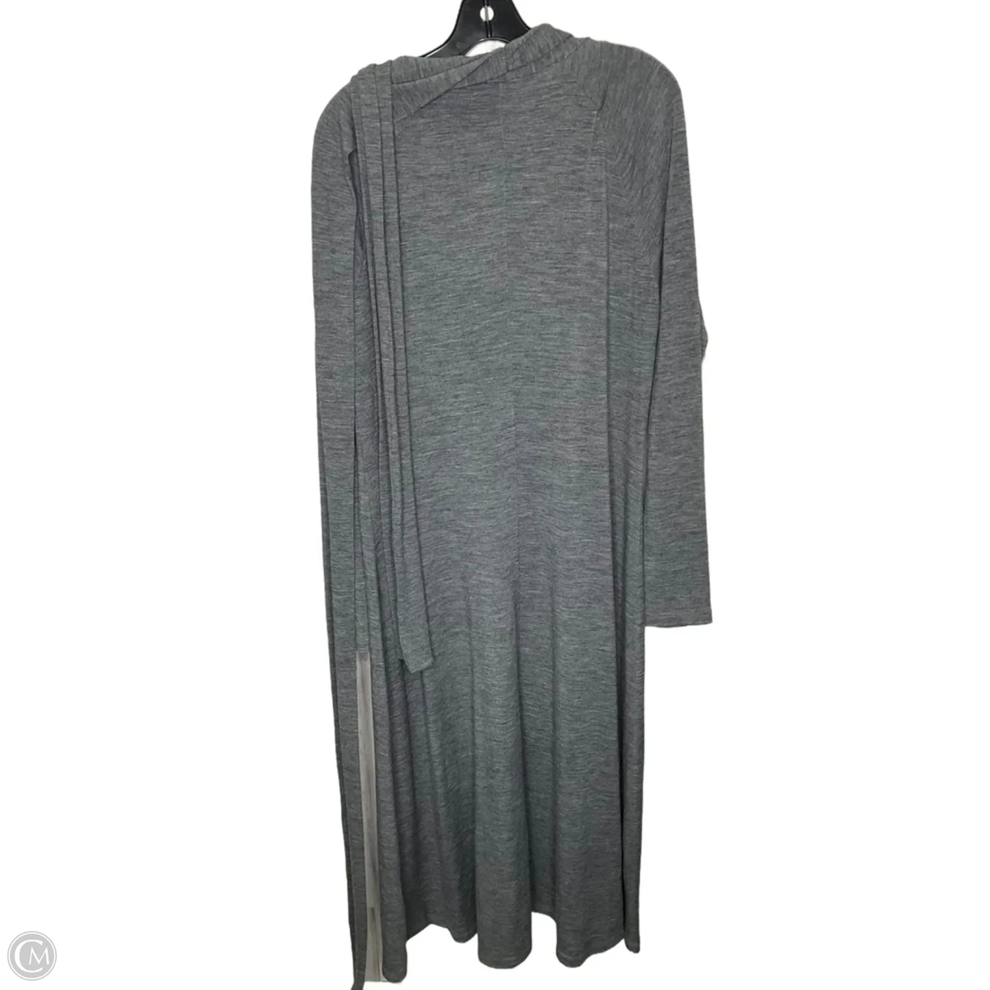 Dress Casual Maxi By Talbots In Grey, Size: M