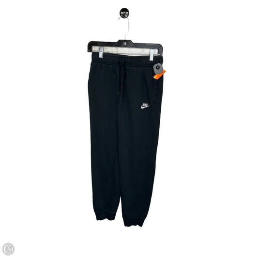 Athletic Pants By Nike Apparel In Black, Size: S