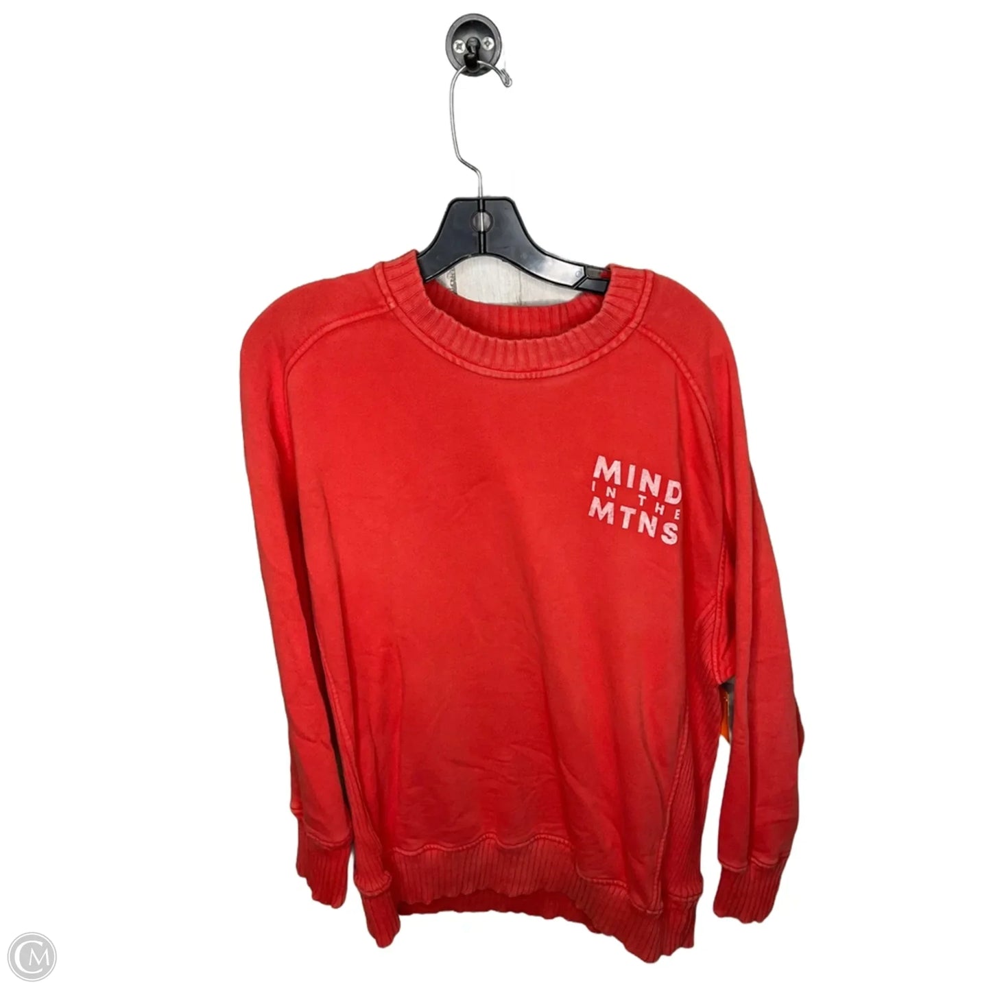 Sweatshirt Collar By Aerie In Red, Size: S