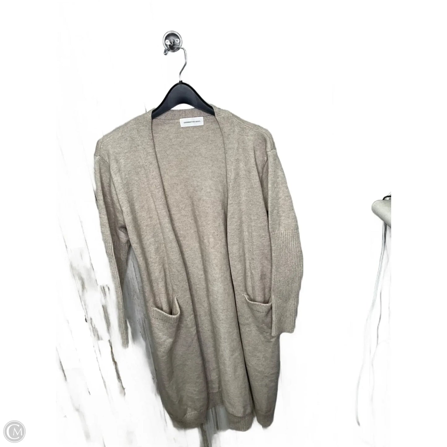 Cardigan By Goodnight Macaroon In Tan, Size: M