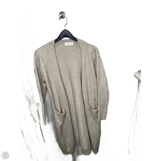 Cardigan By Goodnight Macaroon In Tan, Size: M