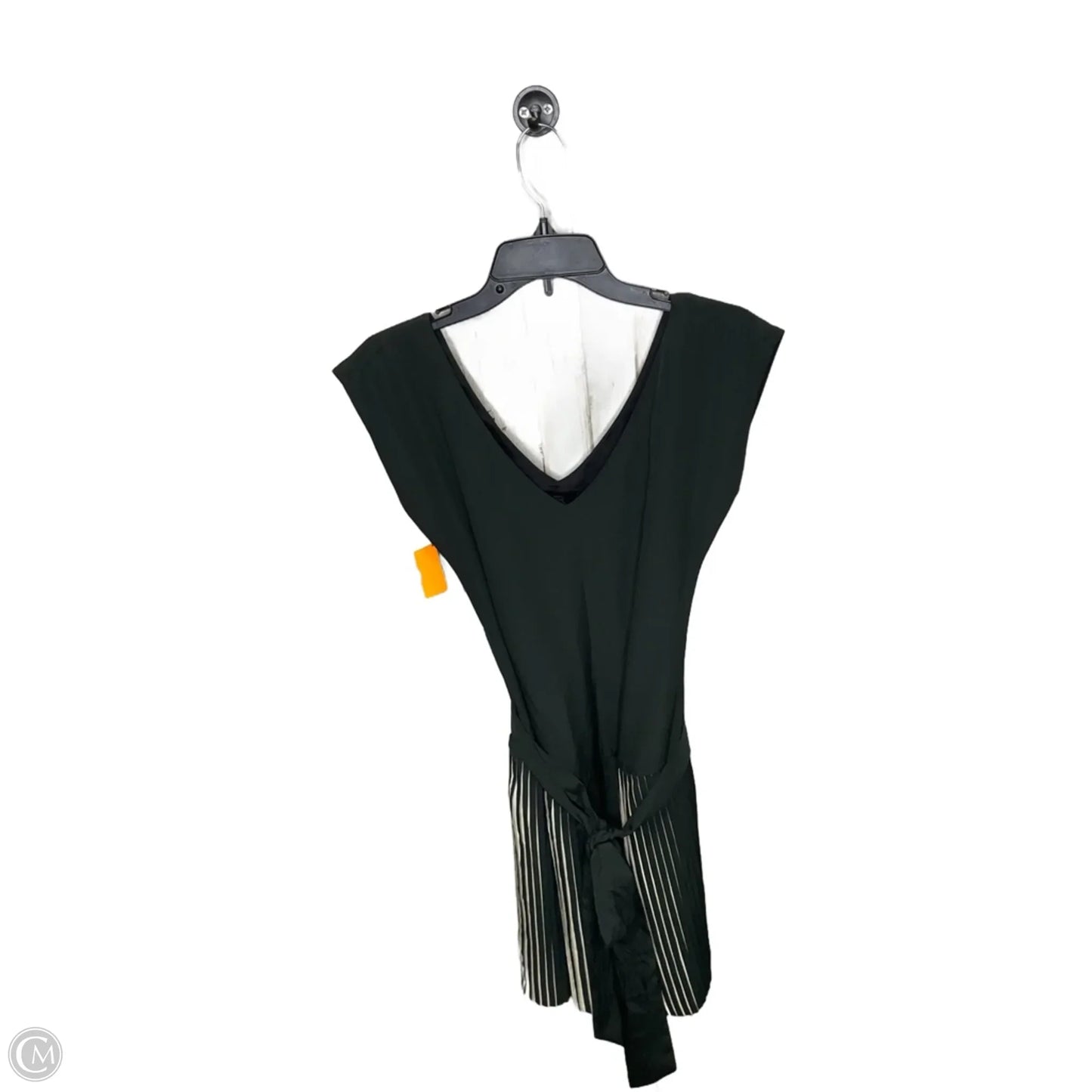 Dress Casual Short By Banana Republic In Black & Cream, Size: 2