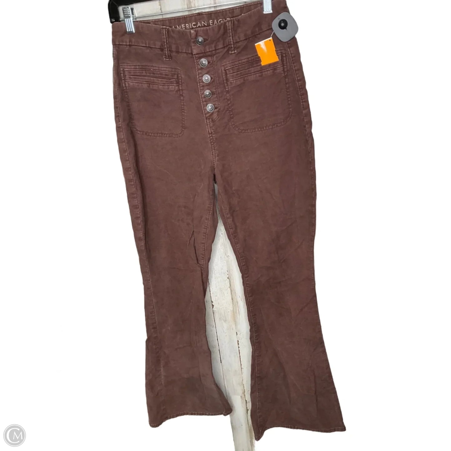 Pants Corduroy By American Eagle In Brown, Size: 8