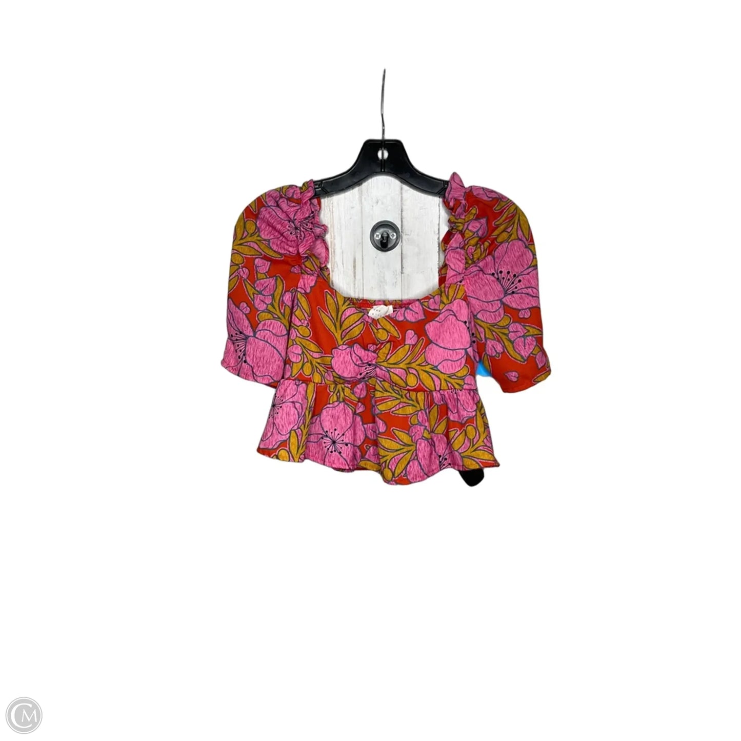 Top Short Sleeve By Dee Elly In Pink, Size: Xs