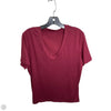 Top Short Sleeve Basic By Clothes Mentor In Maroon, Size: 2x