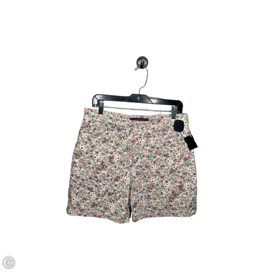 Shorts By Gloria Vanderbilt In Multi-colored, Size: 12