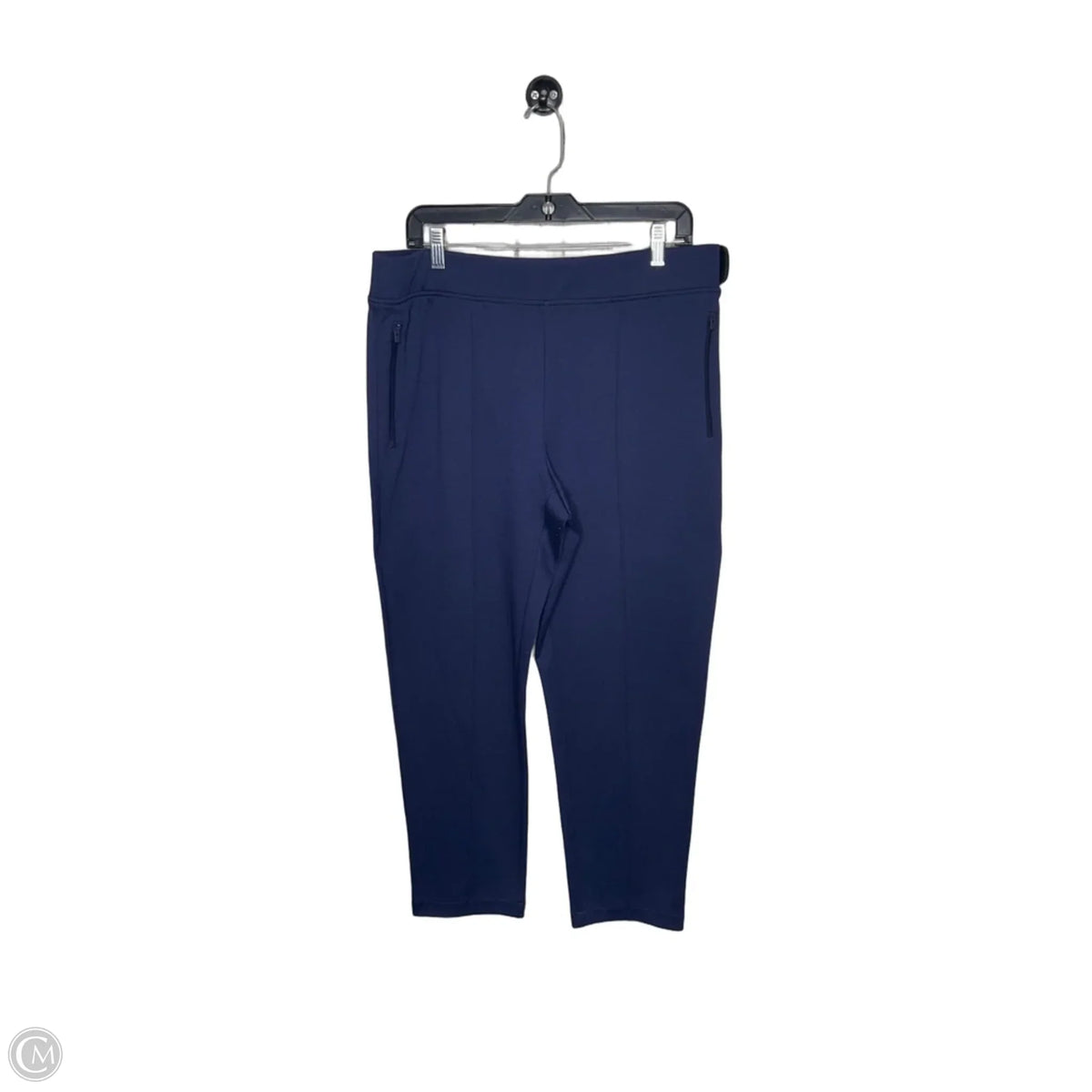 Athletic Pants By Chicos In Navy, Size: L