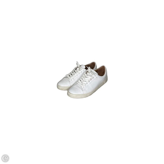 Shoes Designer By Frye In White, Size: 7.5