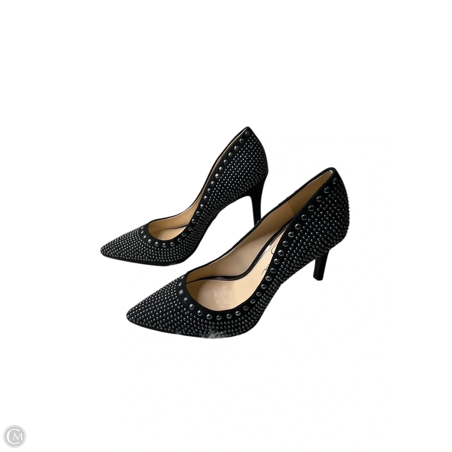 Shoes Heels Kitten By Jessica Simpson In Black, Size: 8