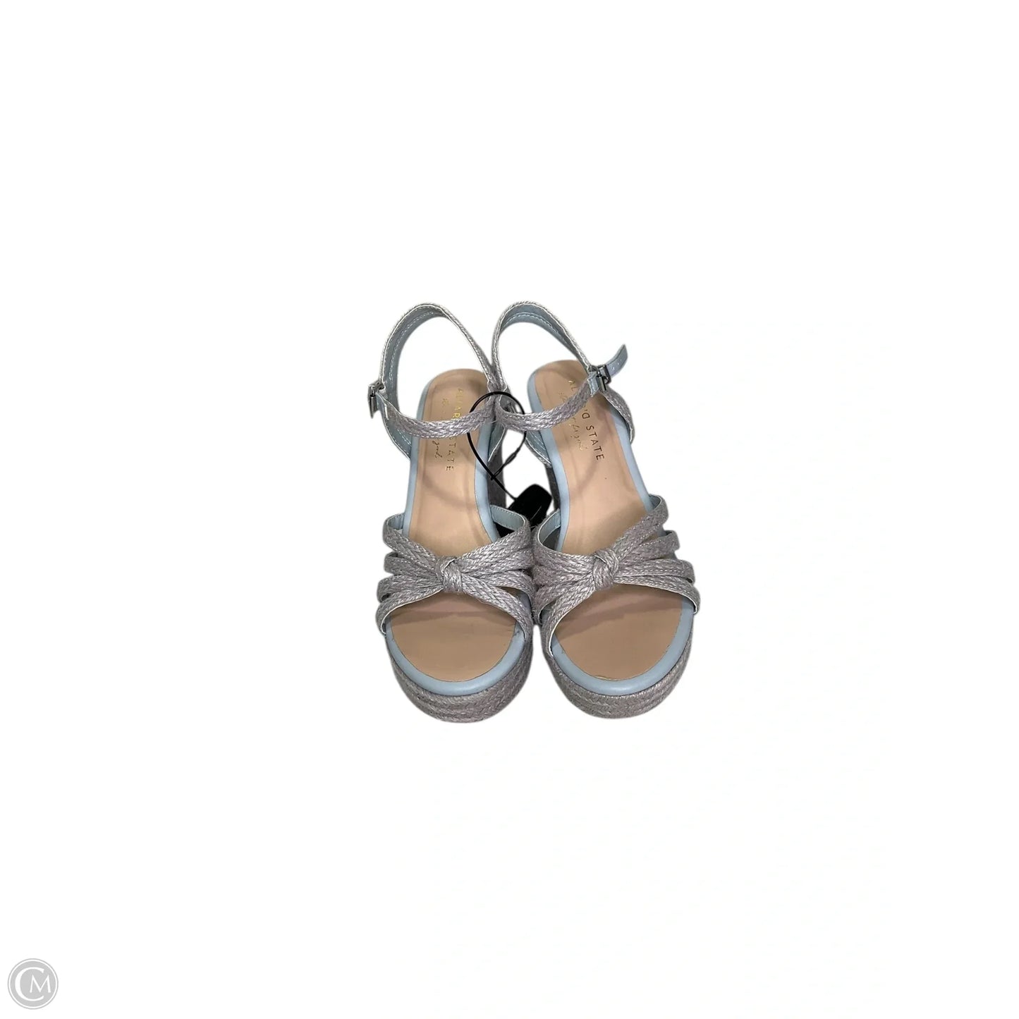 Sandals Heels Wedge By Altard State In Blue, Size: 9