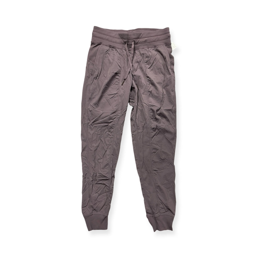 Athletic Pants By Lululemon In Purple, Size:8