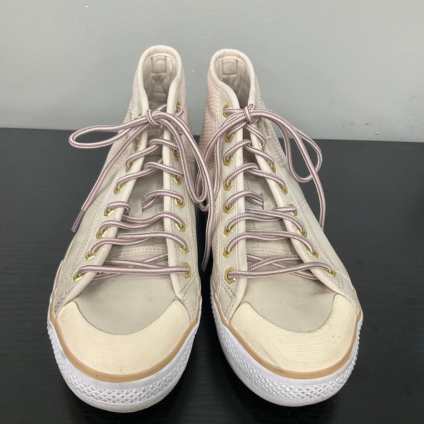 SHOES SNEAKERS PLATFORM by ADIDAS In PINK & TAN, Size: 8