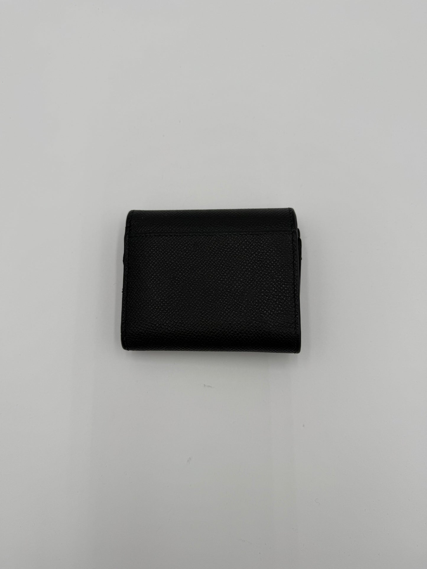 Wallet Luxury Designer By Dior In Black & Gold, Size:Medium