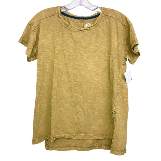 Top Ss By Pilcro In Yellow, Size:Xxs