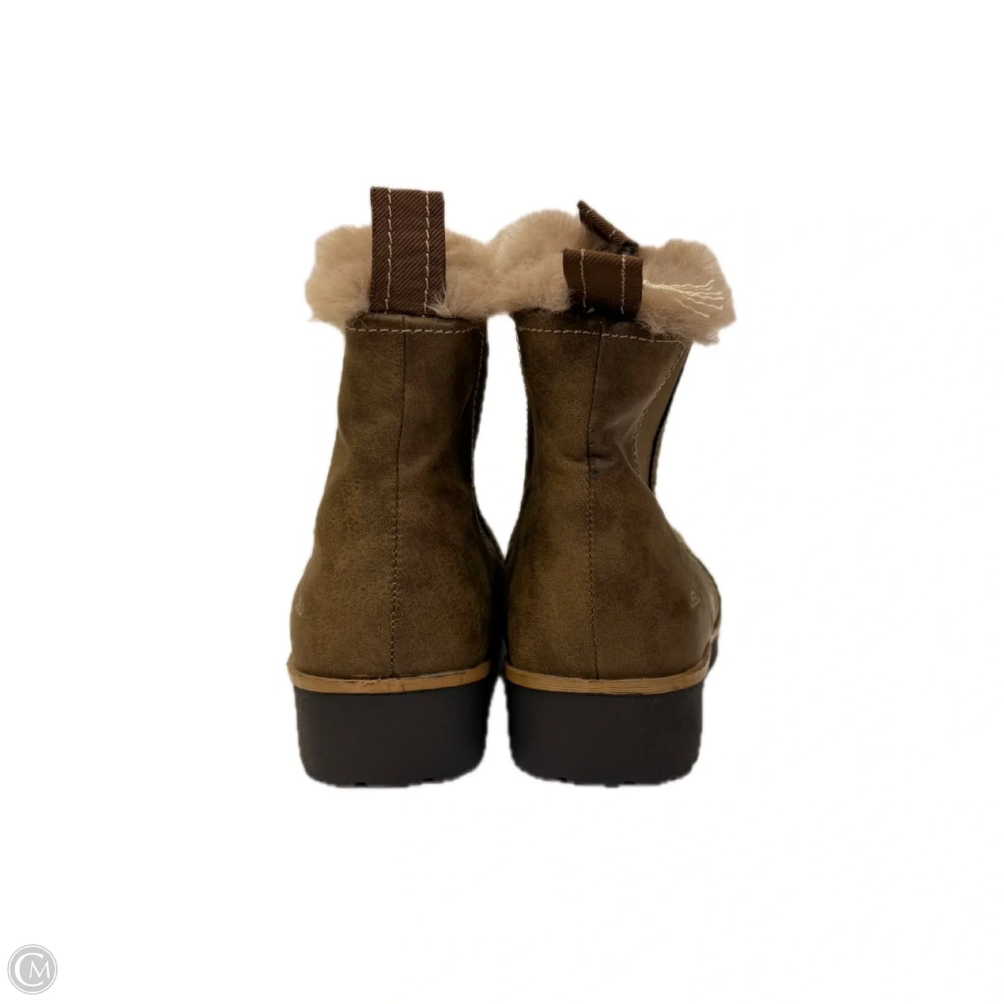 Boots Ankle Flats By Jbu By Jambu In Taupe, Size: 9