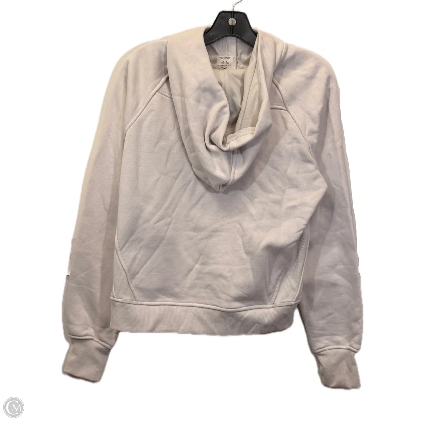 Sweatshirt Hoodie By Danskin In Tan, Size: M