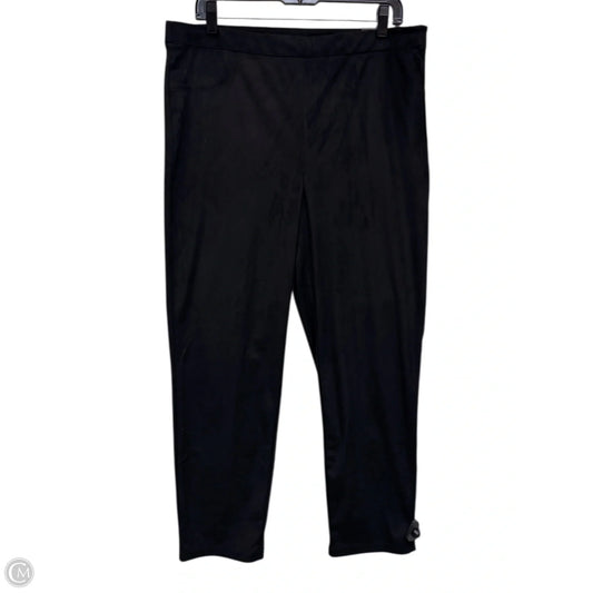 Pants Leggings By Alfred Dunner In Black, Size: 10