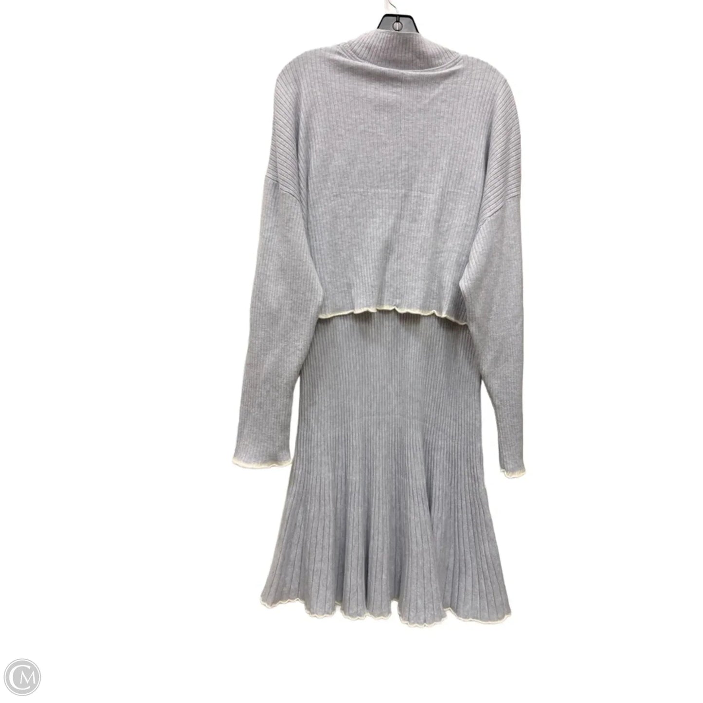 Dress Designer By Daily Practice By Anthropologie In Blue & Cream, Size: 3x