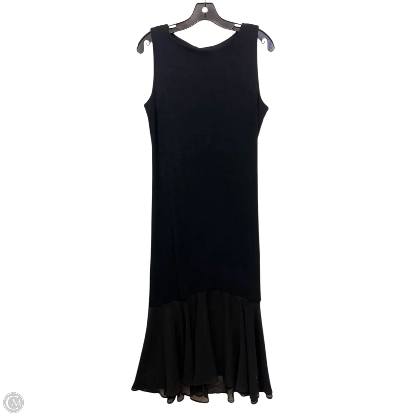 Dress Casual Maxi By Chicos In Black, Size: M