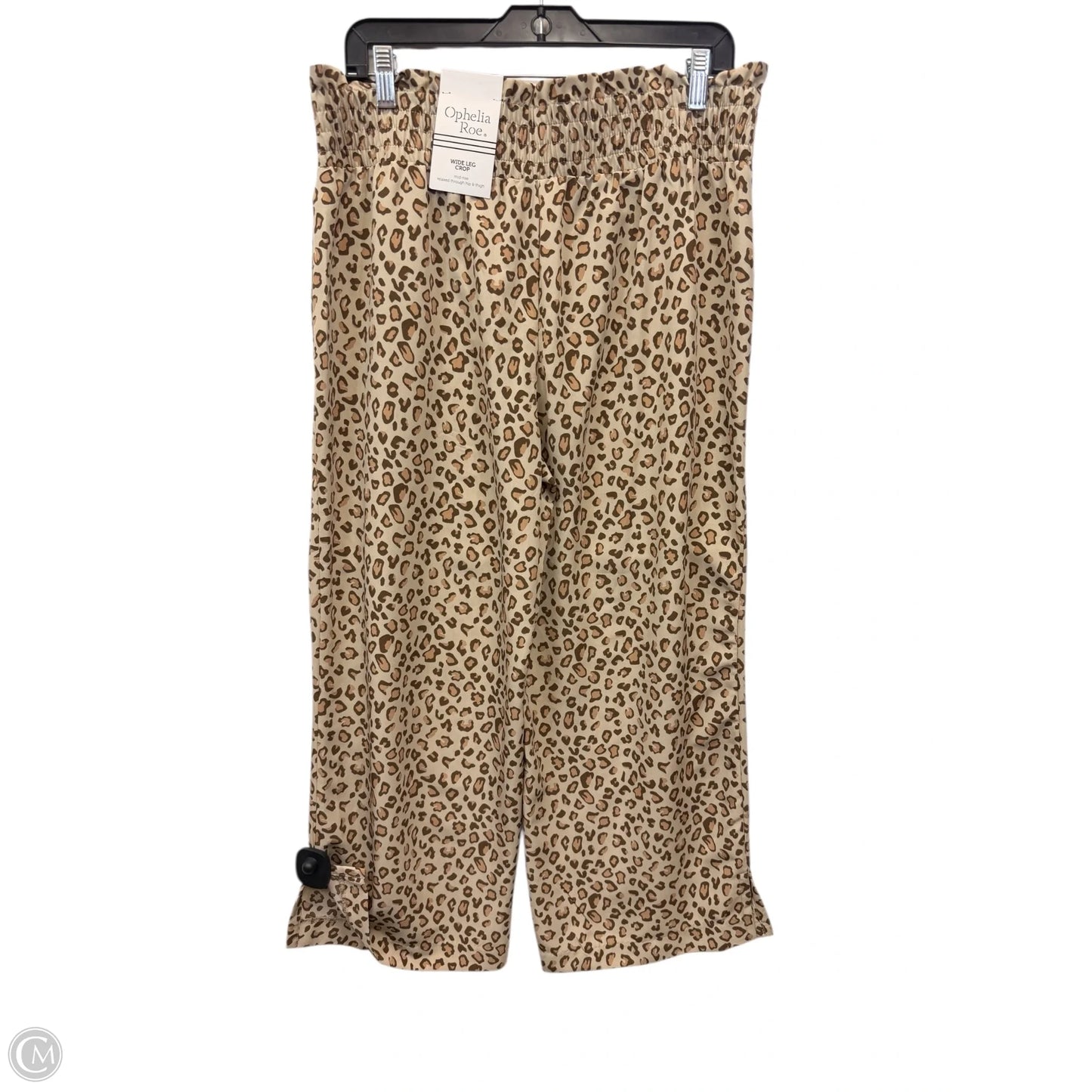 Pants Wide Leg By Ophelia Roe In Animal Print, Size: M