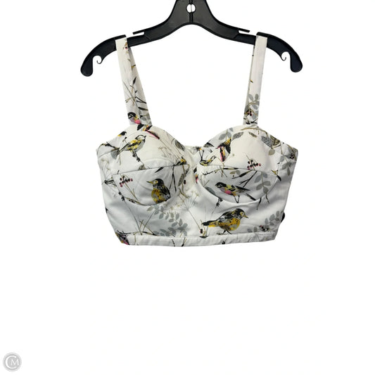 Top Sleeveless By Miss Anne In Floral Print, Size: L