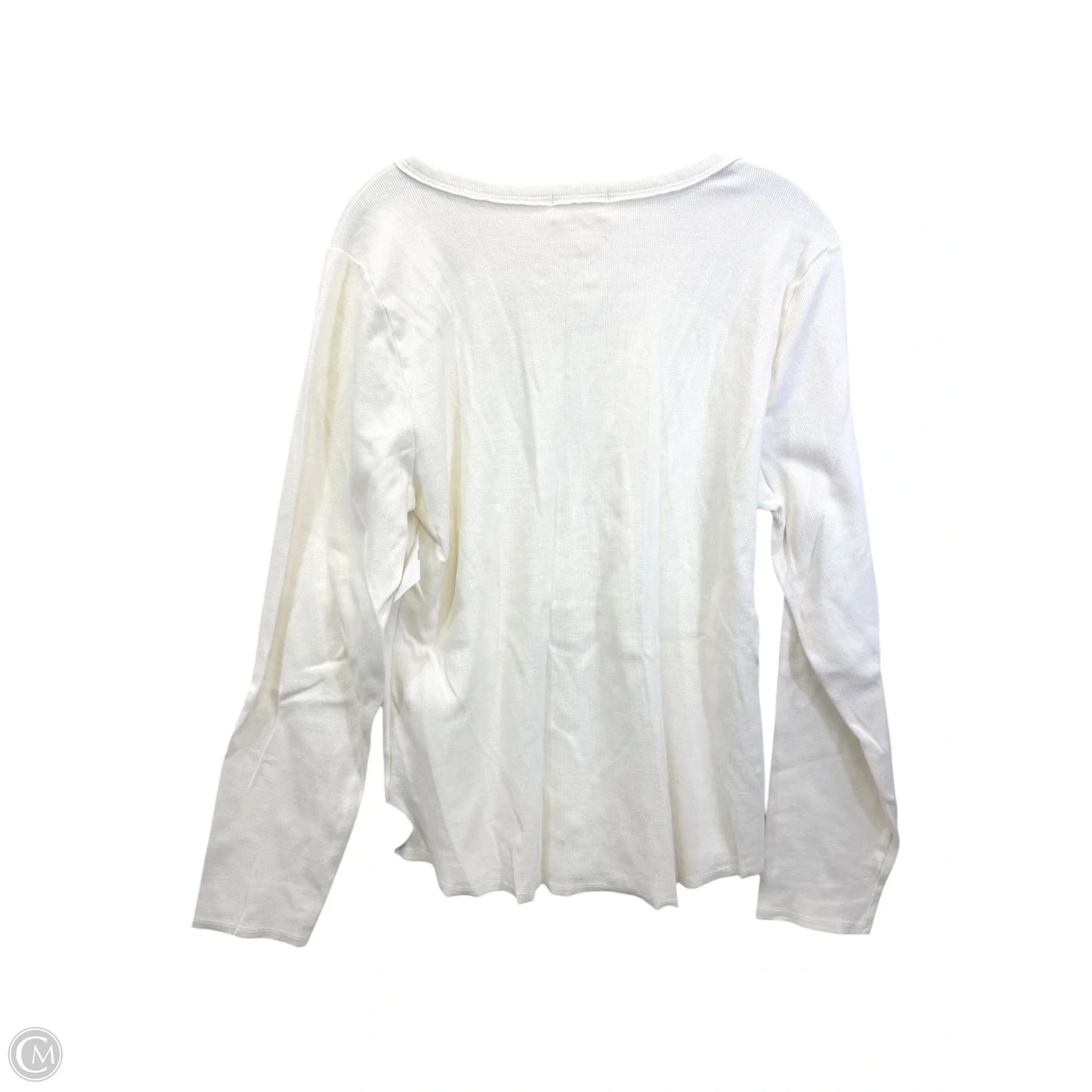 Top Long Sleeve By T.la In Cream, Size: Xl