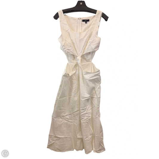 Dress Casual Maxi By Lulus In Cream, Size: M