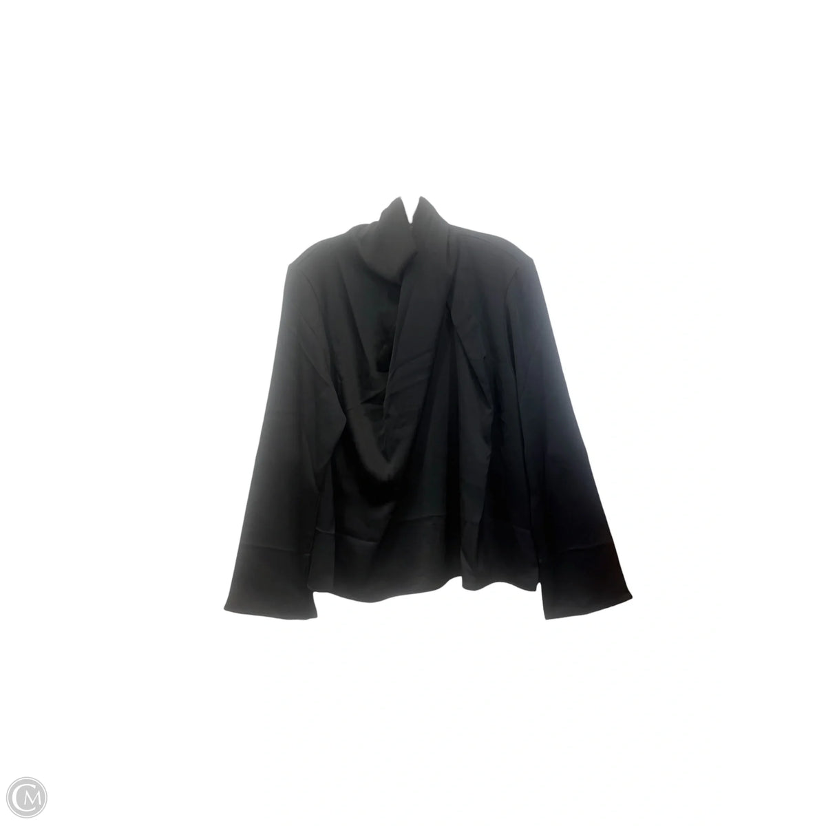 Top Long Sleeve By H&m In Black, Size: L
