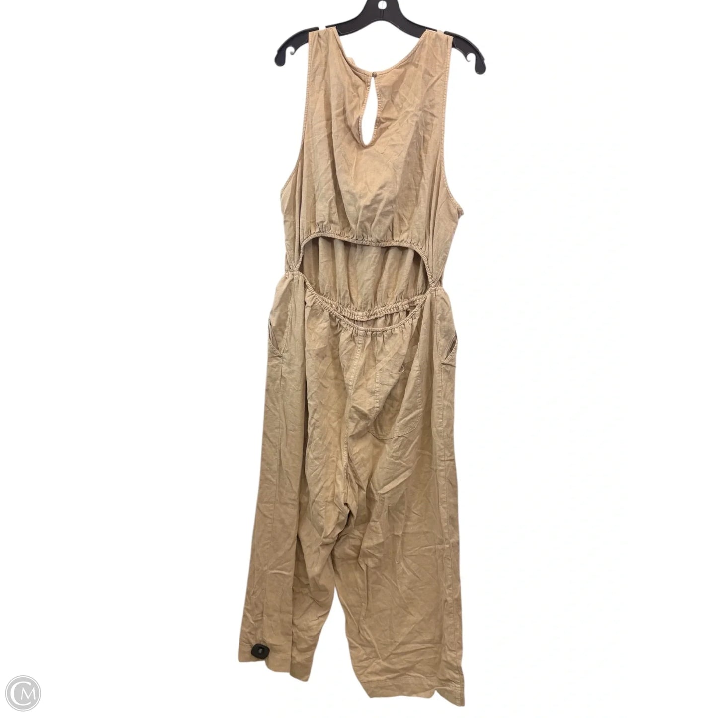 Jumpsuit By Universal Thread In Tan, Size: Xxl