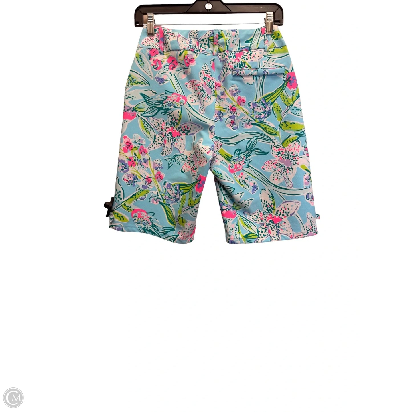 Shorts Designer By Lilly Pulitzer In Blue & Pink, Size: S