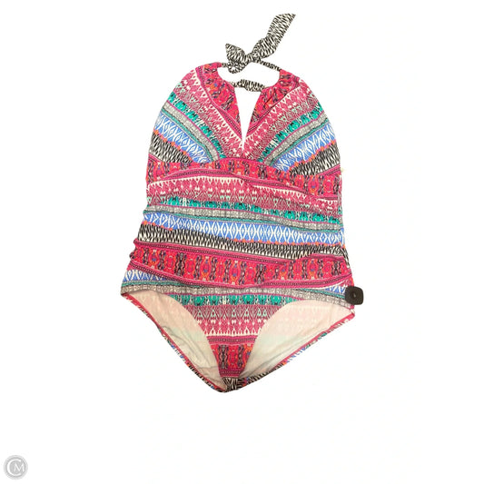Swimsuit By Kenneth Cole In Multi-colored, Size: 3x