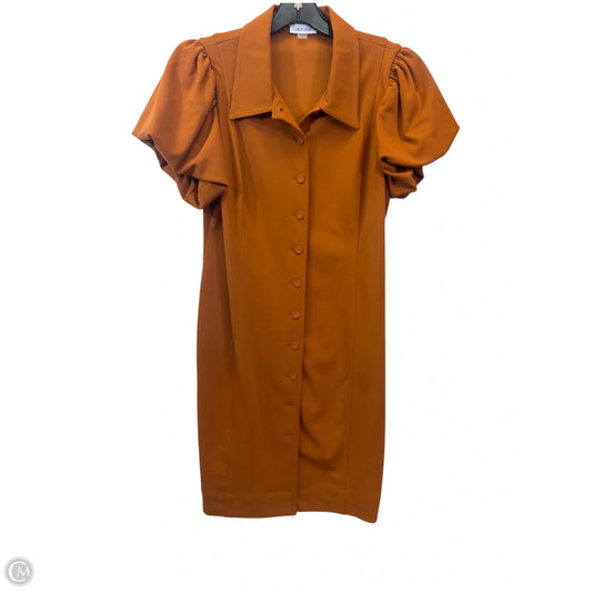 Dress Work By Calvin Klein In Brown, Size: L