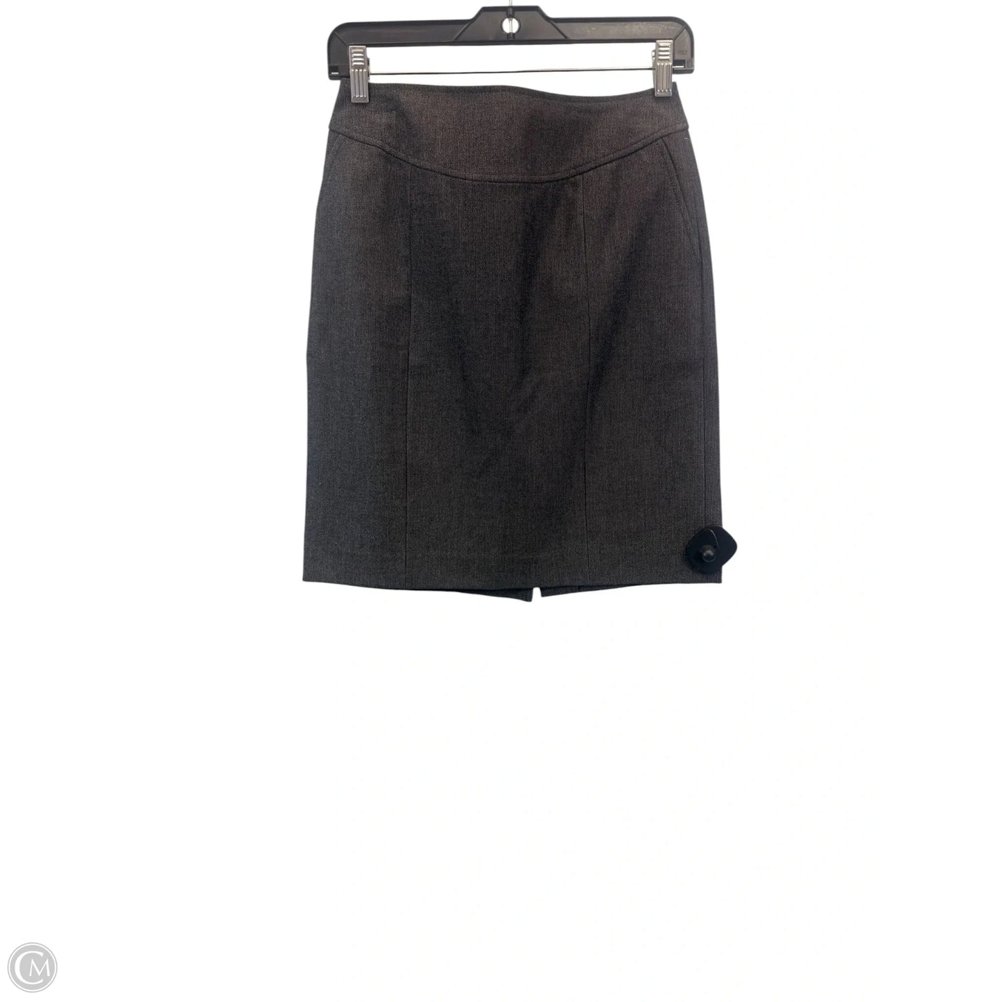 Skirt Midi By Banana Republic In Black & Grey, Size: Xsp
