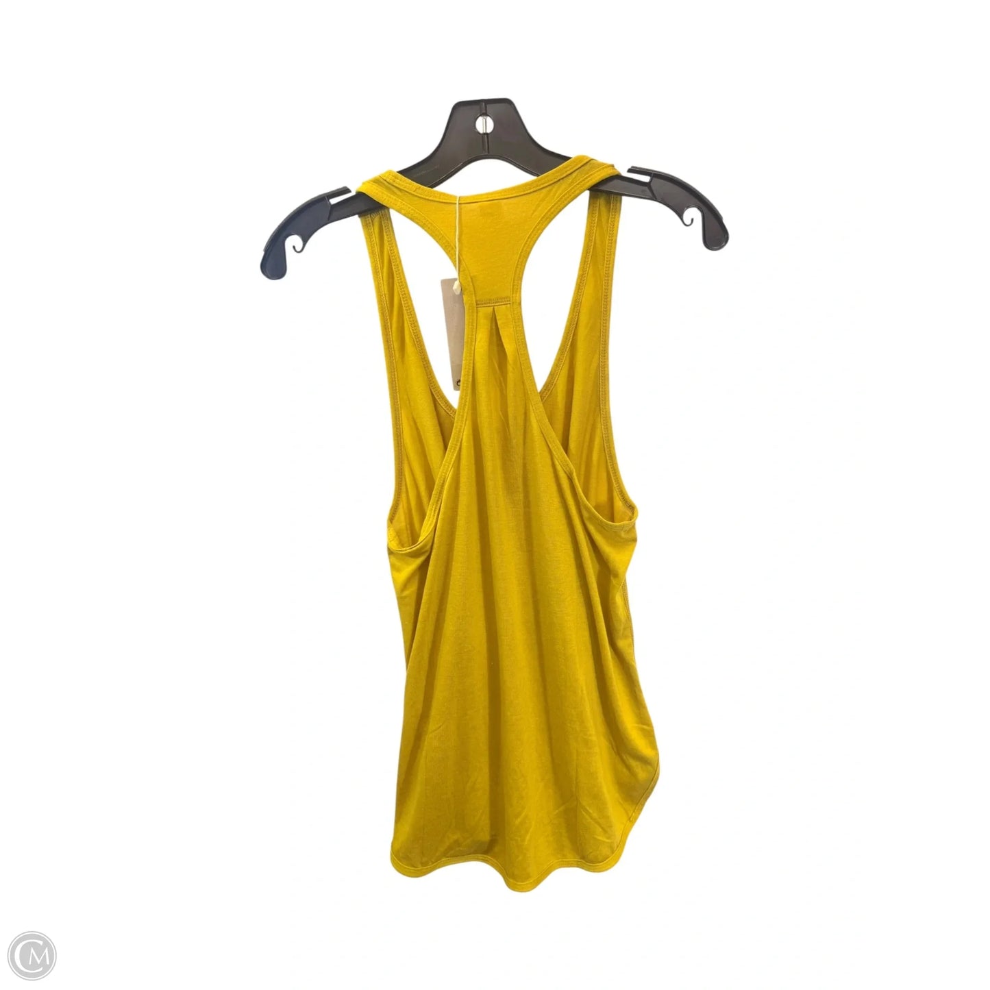 Athletic Tank Top By Icyzone In Yellow, Size: S