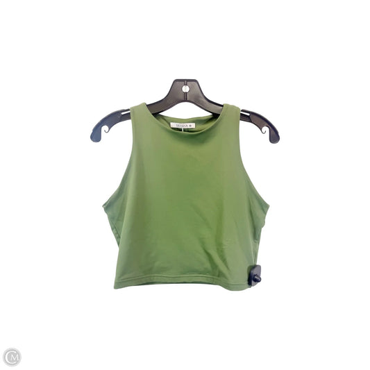 Top Sleeveless By Reoria In Green, Size: M