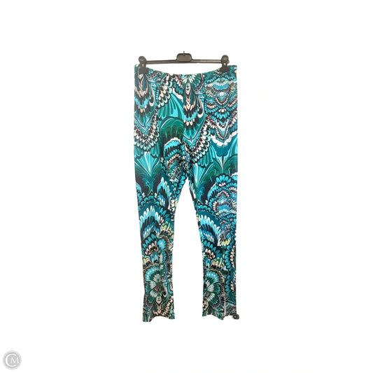 Pants Other By Marina Rinaldi In Blue & Green, Size: L