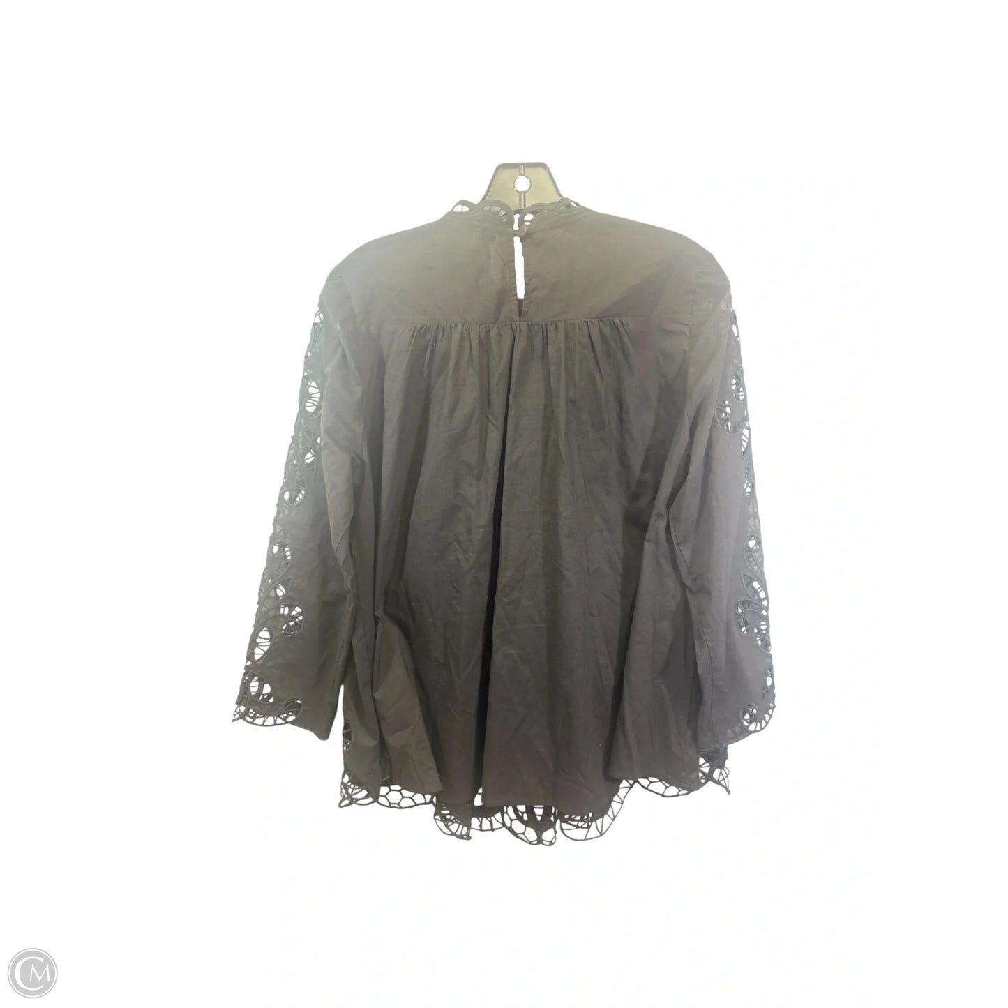 Top Long Sleeve By Misty Mynx In Leopard Print, Size: S