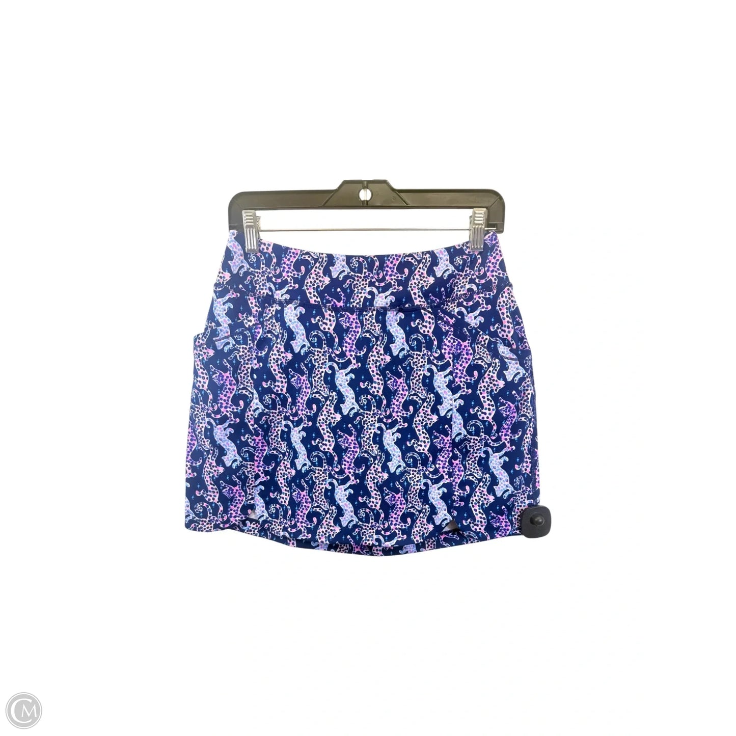 Skort Designer By Lilly Pulitzer In Blue & Pink, Size: M