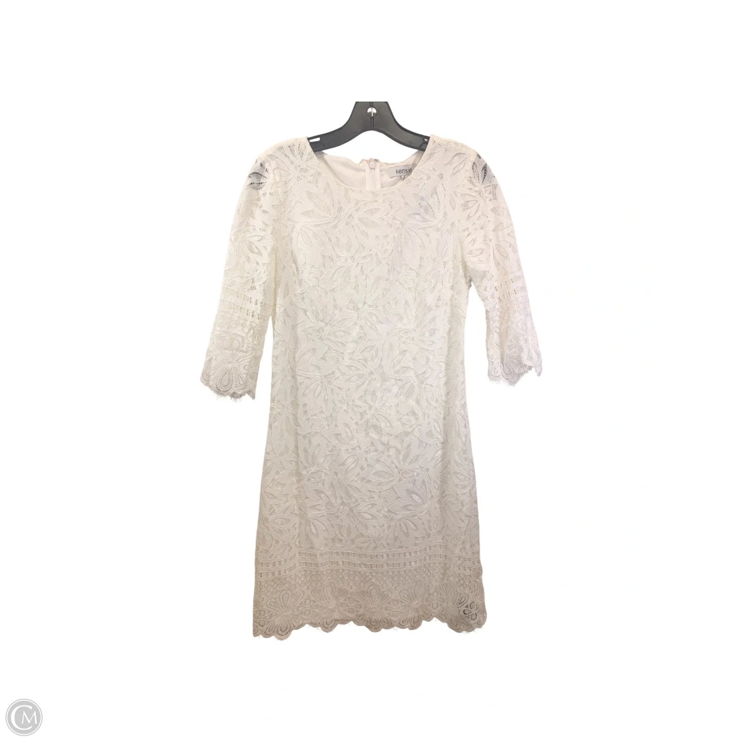 Dress Casual Midi By Kensie In Ivory, Size: S