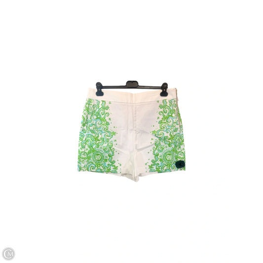 Shorts Designer By Lilly Pulitzer In Blue & Green, Size: 14