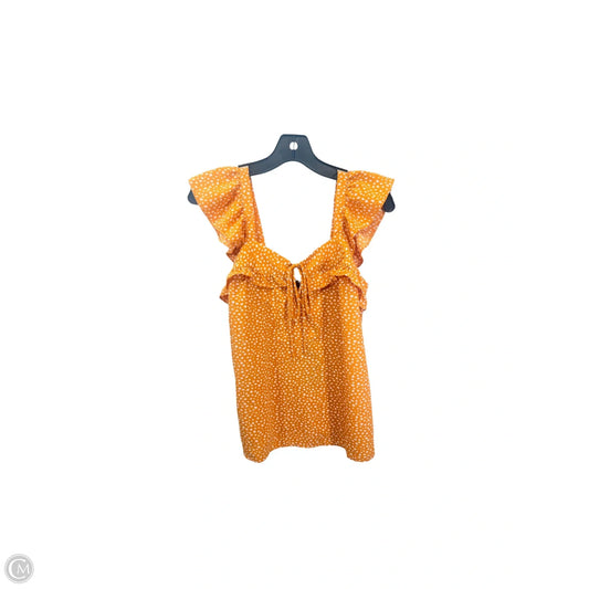 Top Sleeveless By Gibson In Polkadot Pattern, Size: Xxs