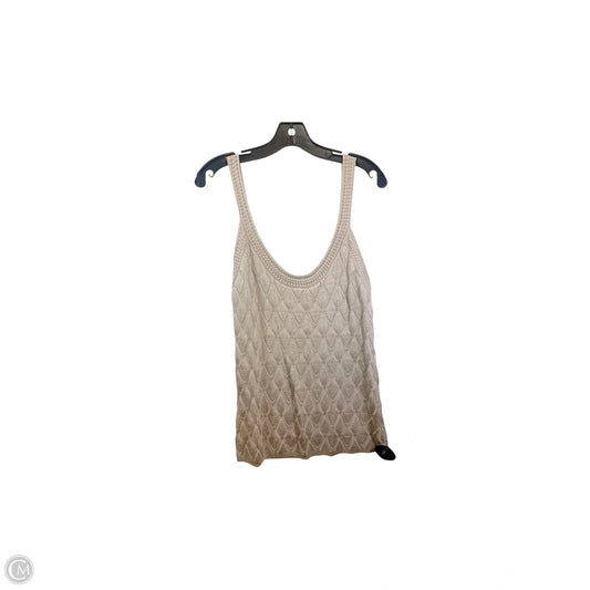 Top Sleeveless By White House Black Market In Tan, Size: M