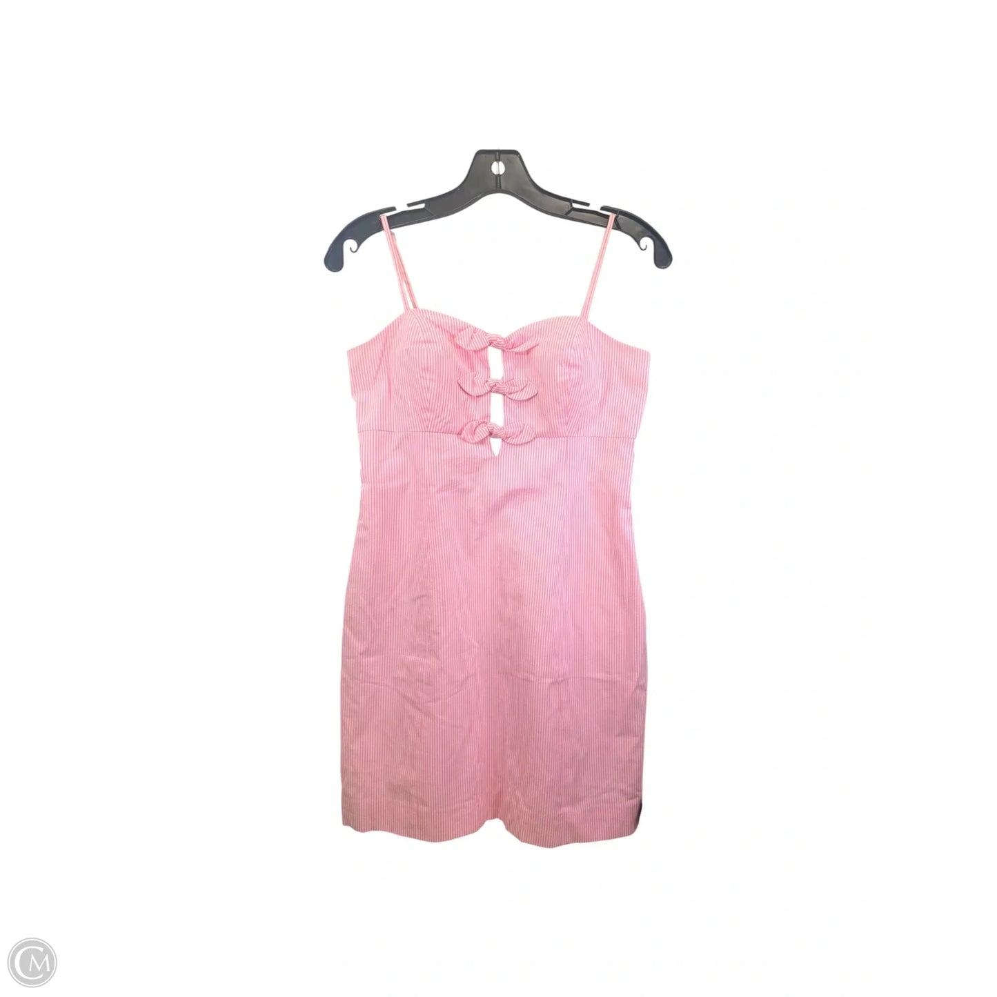 Dress Designer By Lilly Pulitzer In Pink & White, Size: 4