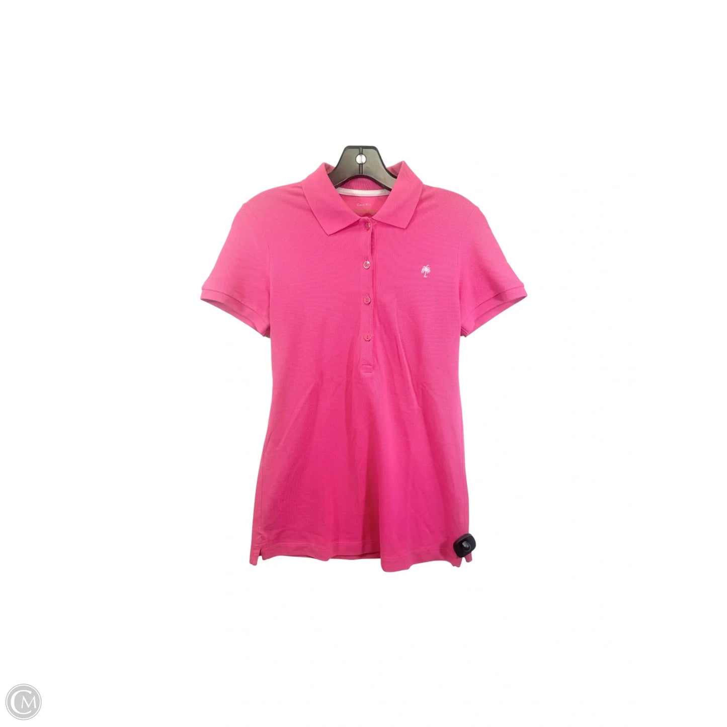 Top Short Sleeve Designer By Lilly Pulitzer In Pink, Size: S