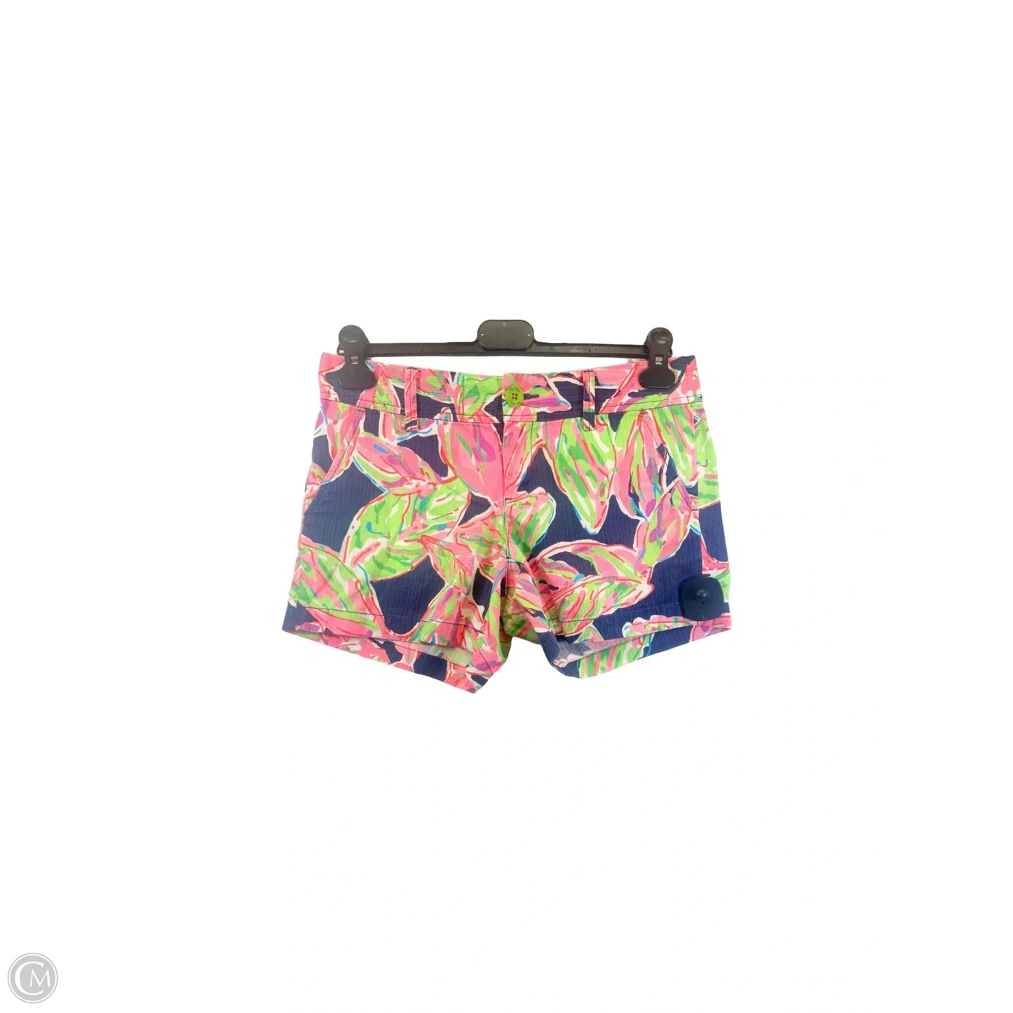 Shorts Designer By Lilly Pulitzer In Blue & Pink, Size: 4