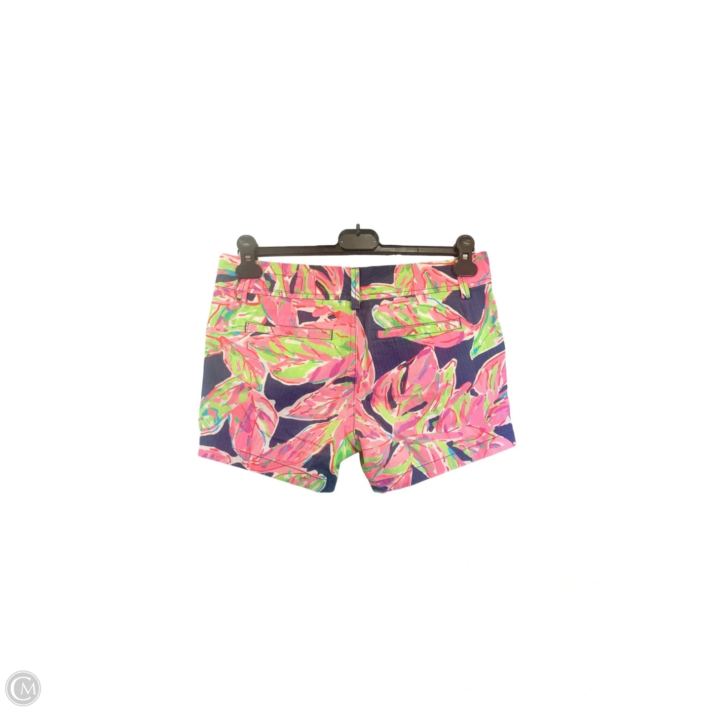 Shorts Designer By Lilly Pulitzer In Blue & Pink, Size: 4