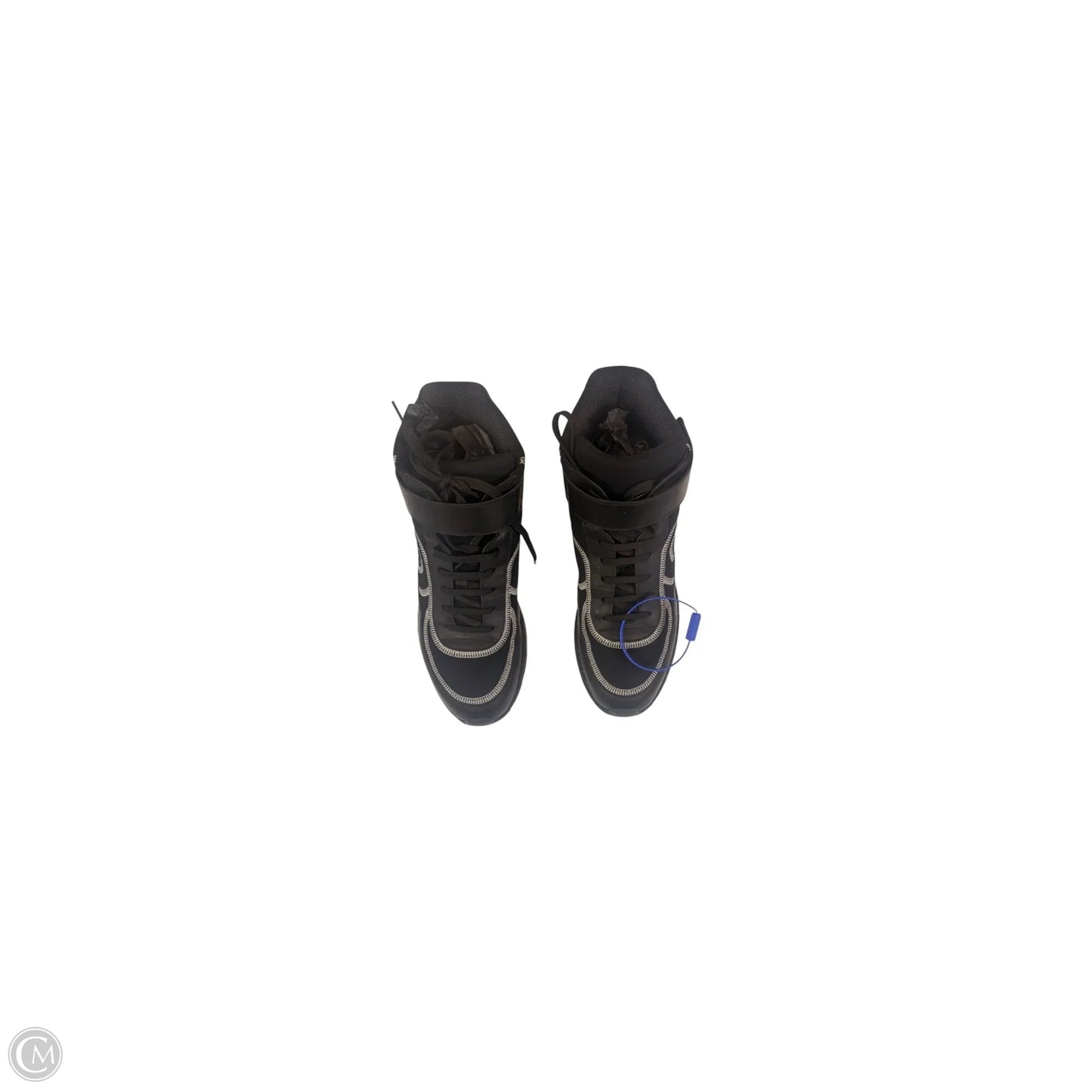 Shoes Designer By Chanel In Black & White, Size: 10.5