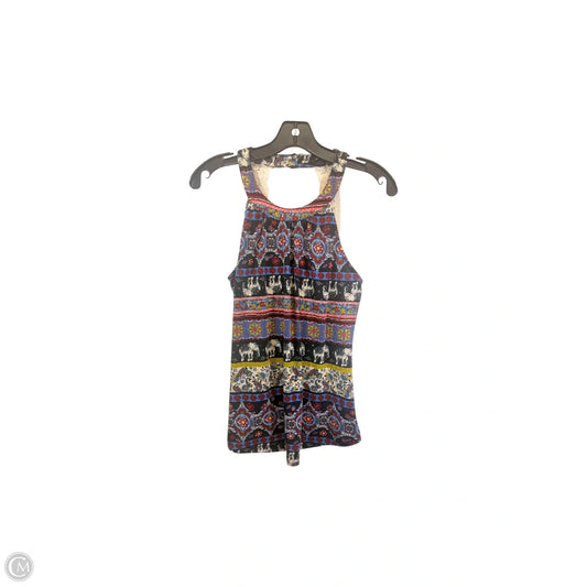Top Sleeveless By Belle Du Jour In Multi-colored, Size: M