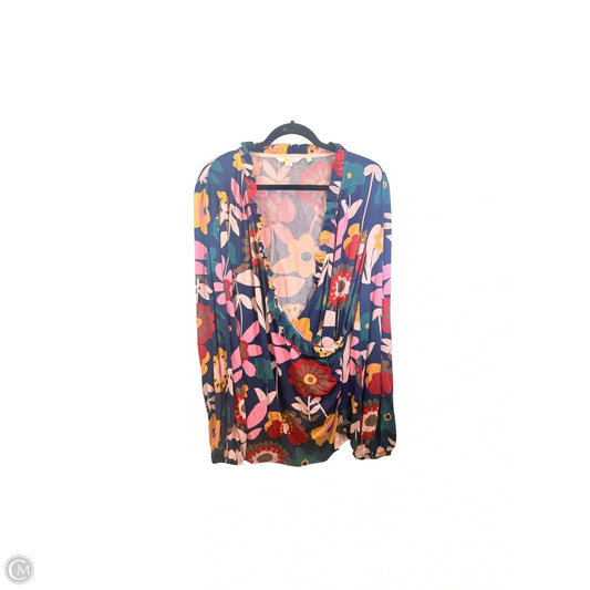 Top Long Sleeve By Boden In Multi-colored, Size: 14